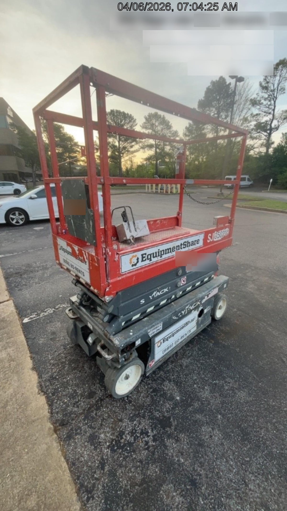 2019 Skyjack SJIII-3219 Standard Options, Trojan Batteries