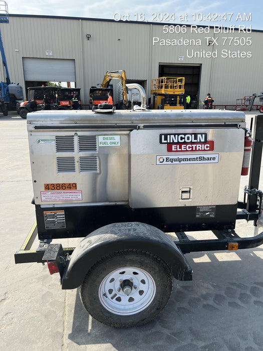 2024 Lincoln Electric LE400 Kubota V1505, Trlr, Cable Rack, Light Kit, ES Decals, T3