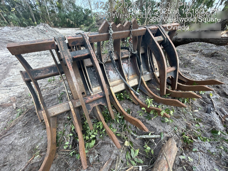 2021 FLECO 120" Grapple Rake - Fleco