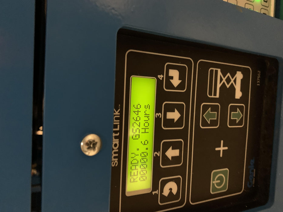 2019 Genie GS-2646 folding rails with full height swing gate, 800W Inverter