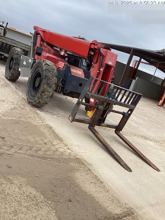 2018 Manitou 12042 Manitou MTA 12042 w/Cab/Heat/AC, Work Lights/Strobe, Aux Hyd, Solid Tires, Lift Hook, 66" Carriage, 72" Forks