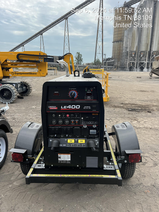 2024 Lincoln Electric LE400 Kubota V1505, Trlr, Cable Rack, Light Kit, ES Decals, T3