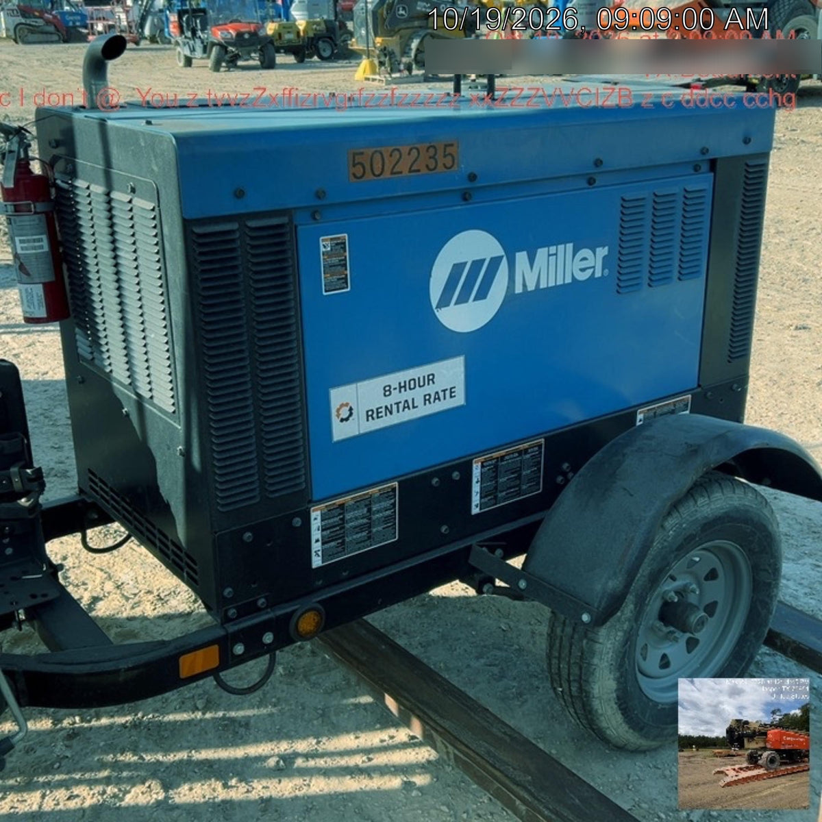 2025 MILLER ELECTRIC BIG BLUE 400