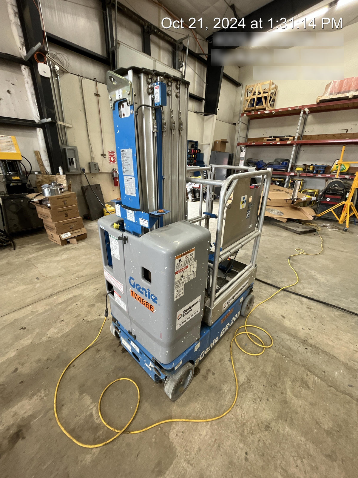 2020 GENIE GR-20