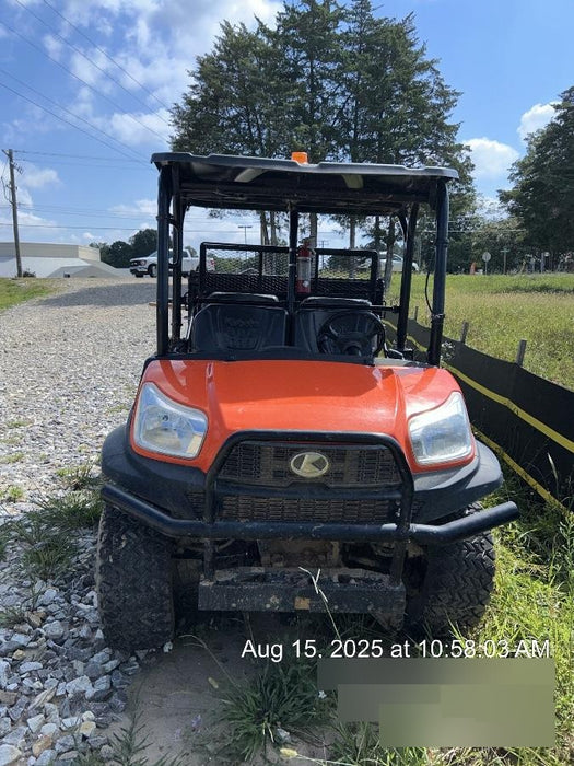 2022 Kubota RTV-X1140W-H Plastic Canopy, Windshield Acrylic Clear, LED Strobe Light, Wire Harness Kit, Back up Alarm