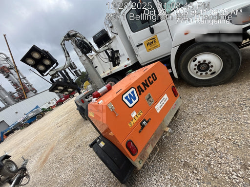2023 Wanco WLTT-4MM4K Diesel, Deep Sea Controller, Shore Power Plug, Auto Start, (4) 350W LED Floodlights, 4kW Generator, 60 Gal Fuel Tank, 2" Ball, T3