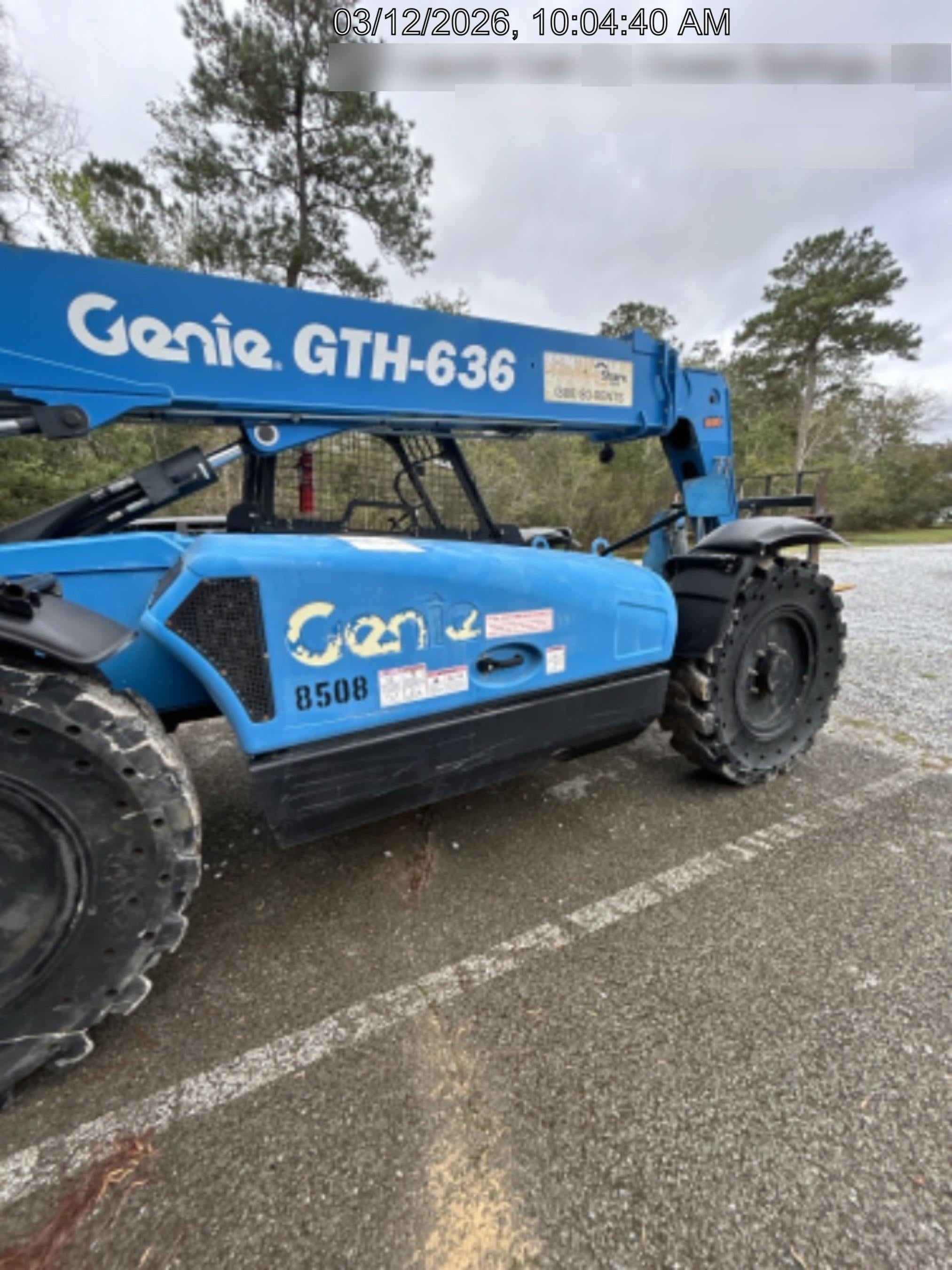 2018 GENIE GTH-636