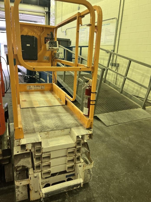 Custom Equipment HB-1430 Hy-Brid Scissor Lift
Platform capacity up to 670 lbs
Working height up to 20 ft
Weighs under 1,700 lbs
Non-marking wheels