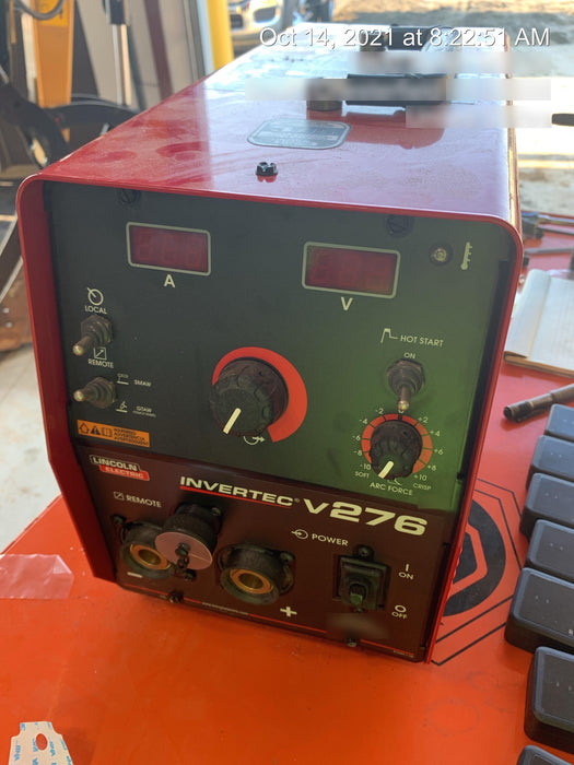 2021 LINCOLN ELECTRIC INVERTEC V276