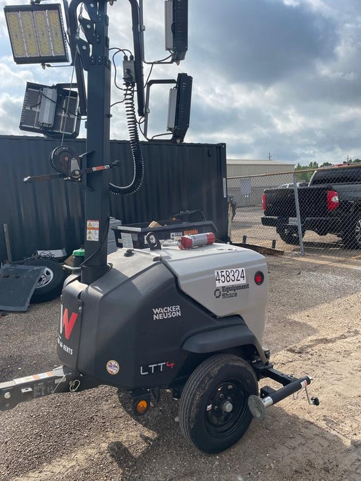 2024 Wacker Neuson LTT4 Diesel, Kohler KDW702, Deep Sea Controller, Auto Start, LED 320W, Bypass Outlet, T3