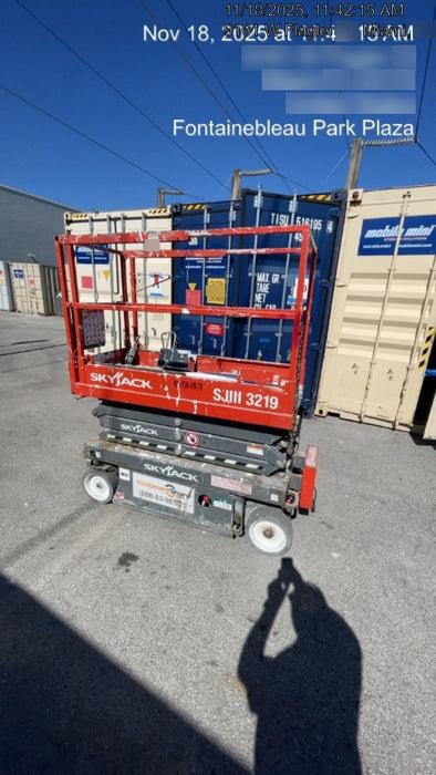 2018 SKYJACK SJIII-3219