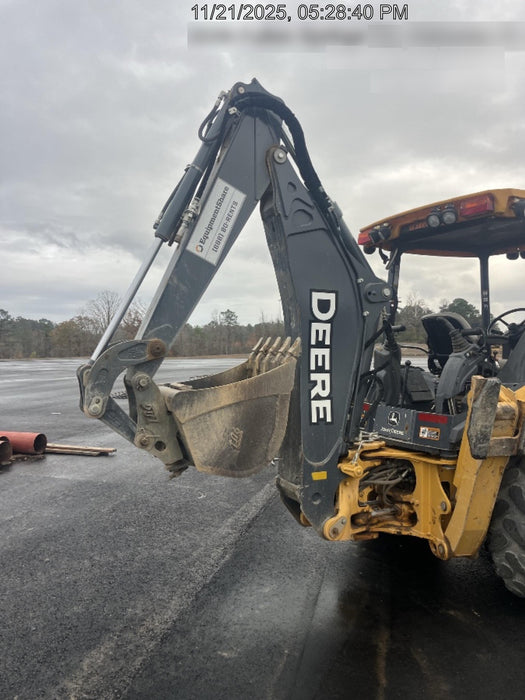 2020 John Deere 310LEP Canopy, 4WD, Standard Stick, Pilot Controls, 2 Way Hydraulics, TAG Manual QC