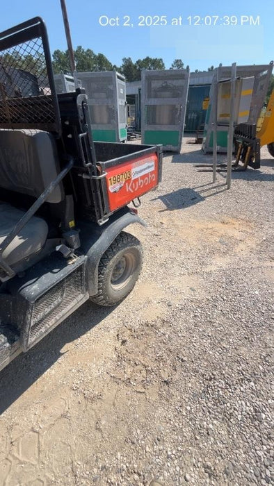 2022 Kubota RTV-X1140W-H Plastic Canopy, Windshield Acrylic Clear, LED Strobe Light, Wire Harness Kit, Back up Alarm