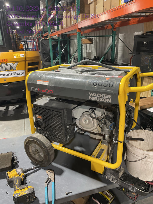 2018 WACKER NEUSON GP6600A