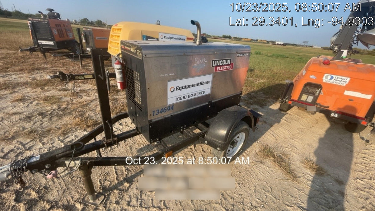 2021 Lincoln Electric Vantage 322 Ready Pak 3