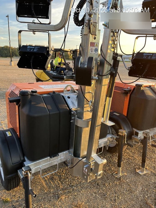 2024 Wanco WLTT-4MM4K Diesel, Deep Sea Controller, Shore Power Plug, Auto Start, (4) 350W LED Floodlights, 4kW Generator, 60 Gal Fuel Tank, 2" Ball, T3