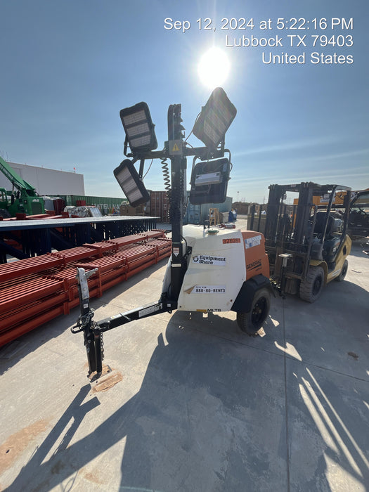 2023 Generac MLT2 Diesel, Flex Switch 120V Input, Powerzone Controller, (4) 320W LED Lights, 4kW Generator, 39.9 Gal Fuel Tank, 2" Ball, T3