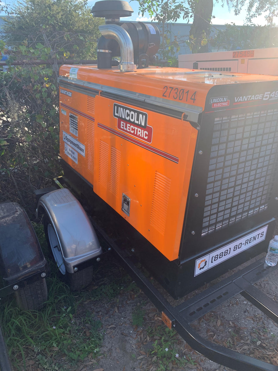 2022 Lincoln Electric Vantage 549X Crosslink Technology, Trailer Mounted, ES Decals, T3