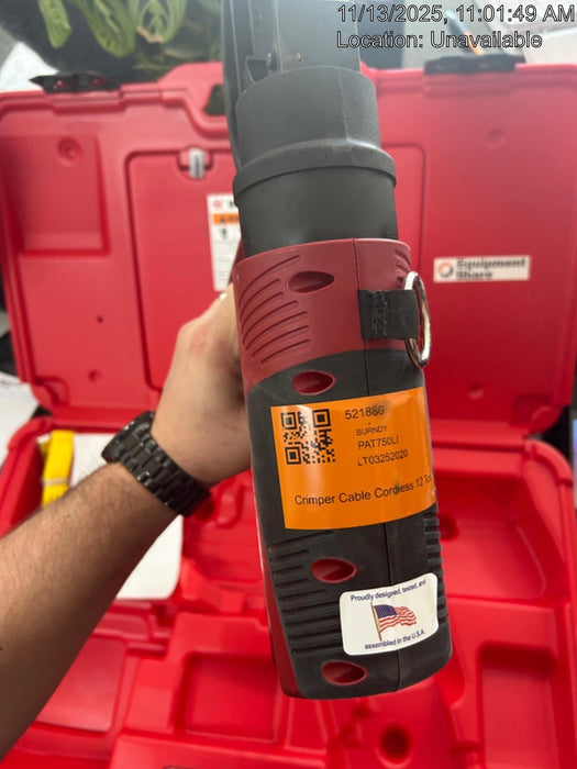 2025 BURNDY PAT750LI