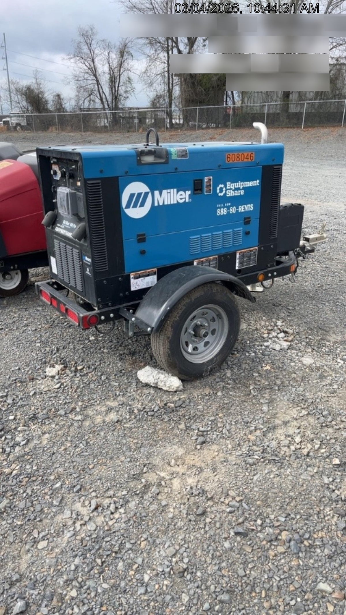 2025 MILLER ELECTRIC BIG BLUE 400