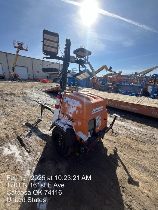 2024 Generac MLT2 Diesel, Flex Switch 120V Input, Powerzone Controller, 
(4) 320W LED Lights, 4kW Generator, 39.9 Gal Fuel Tank, 2" Ball, T3