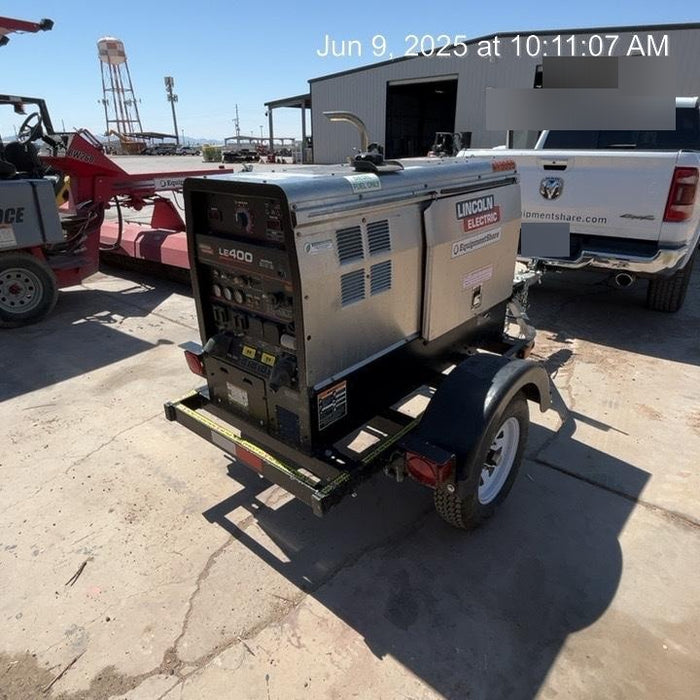 2024 Lincoln Electric LE400 Kubota V1505, Trlr, Cable Rack, Light Kit, ES Decals, T3