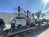 2022 Allmand NLV3GR (4) LED Light Fixture 350W, 23' Vertical Mast, 3kW Prime, Towable, ES Decals, T3
