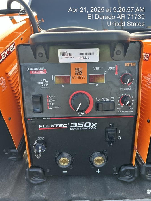 2025 LINCOLN ELECTRIC FLEXTEC 350X