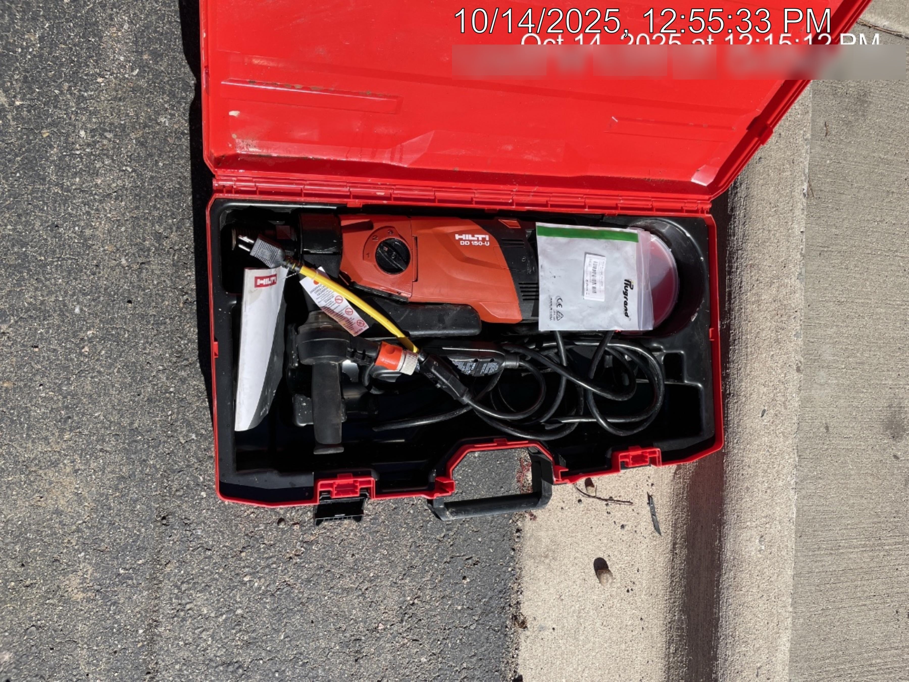 2025 HILTI DD 150-U