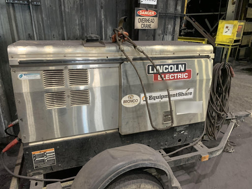 2019 Lincoln Electric Vantage 322 Welder Ready-Pak 3, Two wheel trailer, Fender and Light kit, Cable Rack