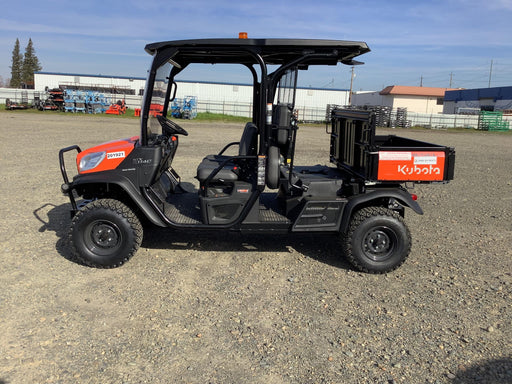 2022 Kubota RTV-X1140W-H Plastic Canopy, Windshield Acrylic Clear, LED Strobe Light, Wire Harness Kit, Back up Alarm