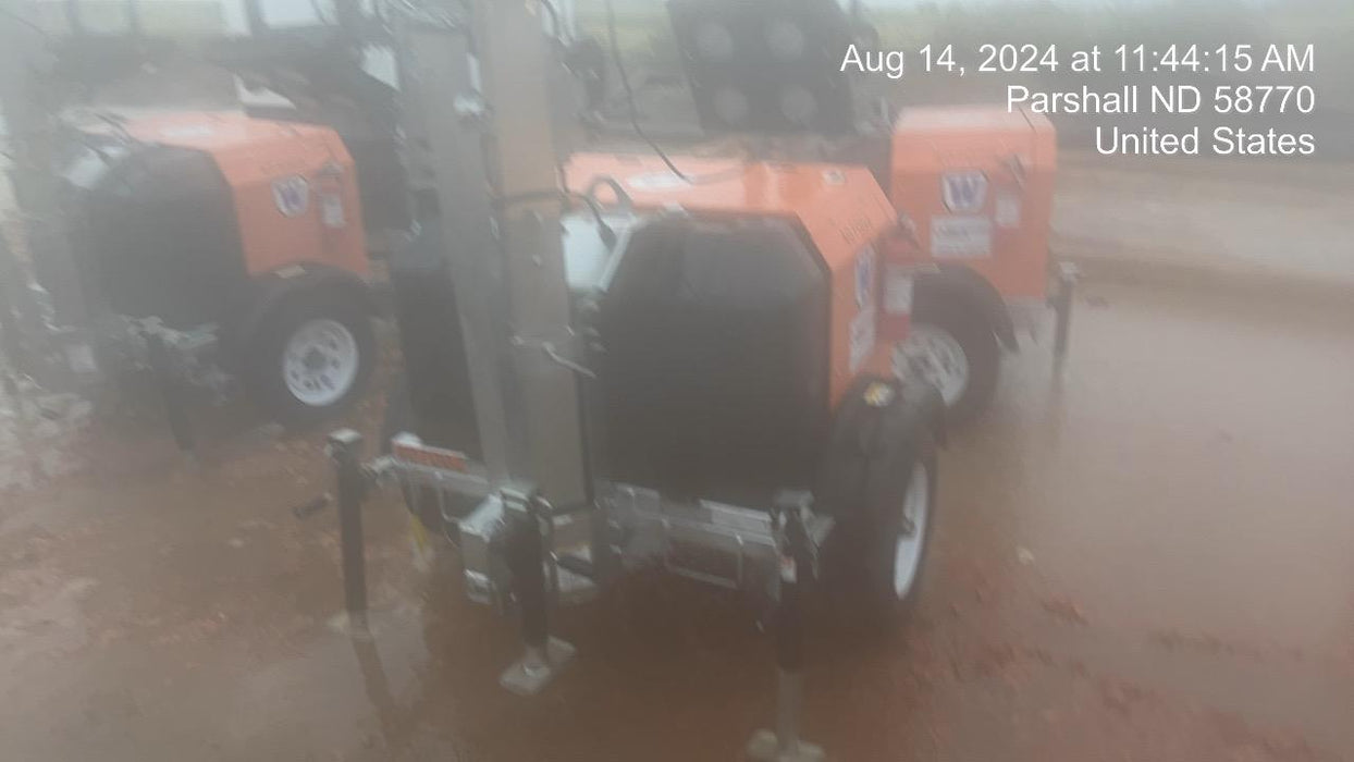 2024 Wanco WLTT-4MM4K Diesel, Deep Sea Controller, Shore Power Plug, Auto Start, (4) 350W LED Floodlights, 4kW Generator, 60 Gal Fuel Tank, 2" Ball, T3