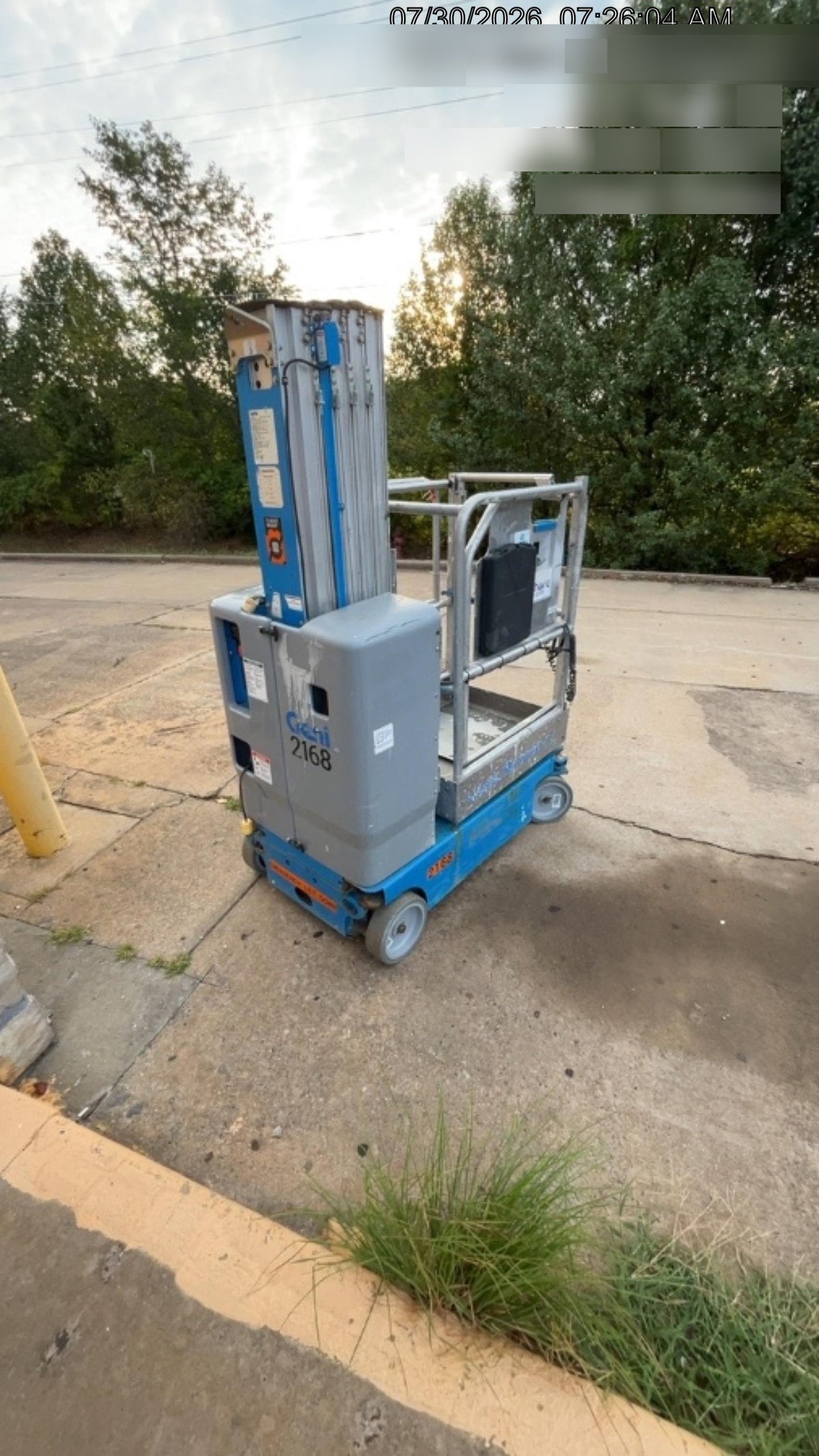 2016 GENIE GR-20