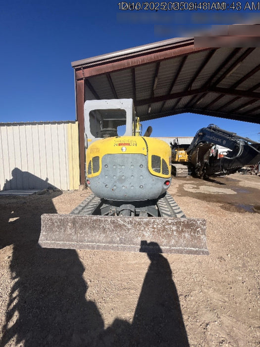 2019 Wacker Neuson EZ53 Open ROPS, Long Dipperstick, T4, VDS Manual QC, Buckets: 12/18/24", Hydraulic Thumb