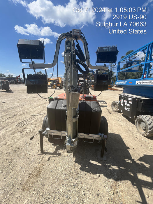 2024 Wanco WLTT-4MM4K Diesel, Deep Sea Controller, Shore Power Plug, Auto Start, (4) 350W LED Floodlights, 4kW Generator, 60 Gal Fuel Tank, 2" Ball, T3