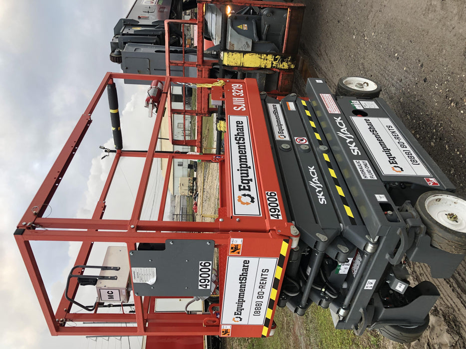 2019 Skyjack SJIII-3219 Standard Options, Trojan Batteries