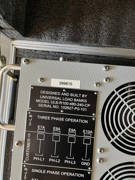 2023 UNIVERSAL LOAD BANKS ULB-R100-CP