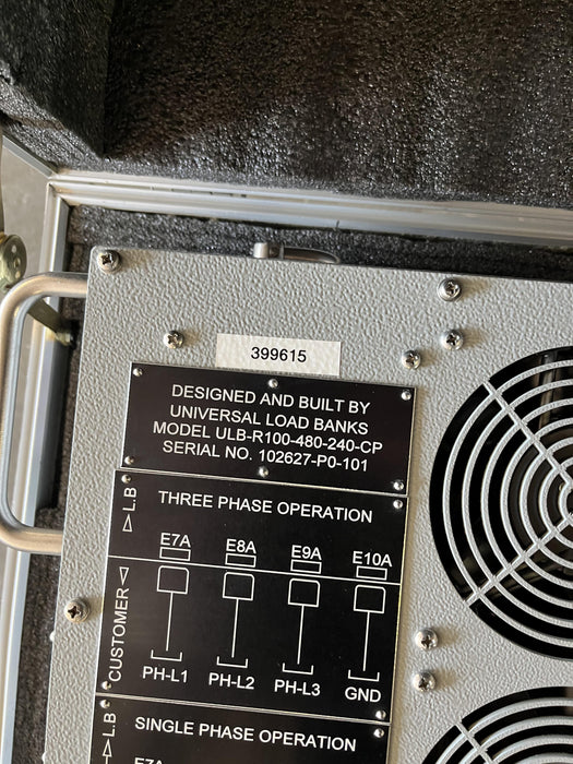 2023 UNIVERSAL LOAD BANKS ULB-R100-CP