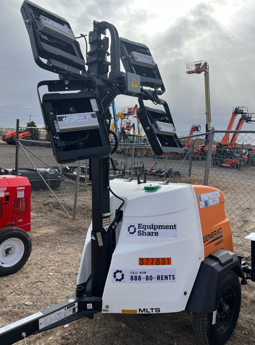 2023 Generac MLT2 Diesel, Flex Switch 120V Input, Powerzone Controller, 
(4) 320W LED Lights, 4kW Generator, 39.9 Gal Fuel Tank, 2" Ball, T3