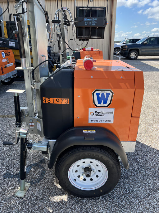 2024 Wanco WLTT-4MM4K Diesel, Deep Sea Controller, Shore Power Plug, Auto Start, (4) 350W LED Floodlights, 4kW Generator, 60 Gal Fuel Tank, 2" Ball, T3