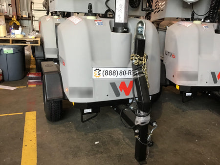 2018 Wacker Neuson LTV6K-MH Wacker Neuson LTV6K Mobile Light Tower w/Fuel Level Sensor Installed