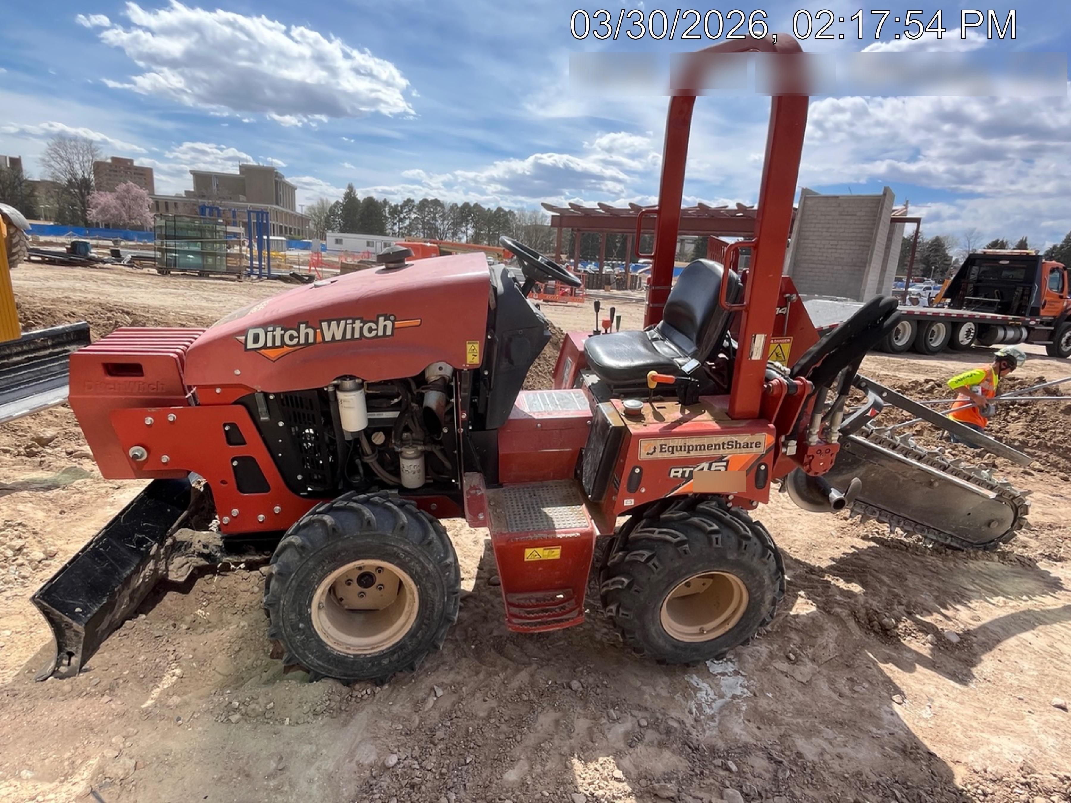 2020 DITCH WITCH RT45A