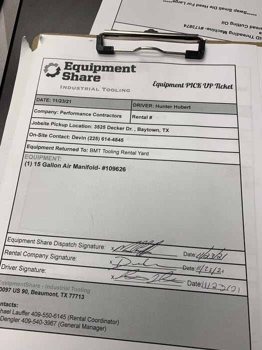 2020 MICHIGAN PNEUMATIC HV-15G-8P