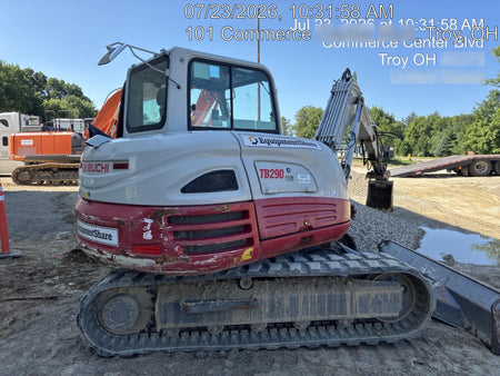 2020 Takeuchi TB290C Cab/Heat/Air, Rubber Tracks, Manual TAG QC