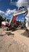 2019 Takeuchi TB290 Cab, AC, Rubber Tracks, Dozer Blade, Travel Alarm, Control Pattern Change Valve, Auxiliary Hydraulics w/18" Quick Coupler Bucket with teeth, 6.2 cu. ft. capacity/24" Quick Coupler Bucket with teeth, 8.6 cu. ft. capacity/36" Quick Coupler Bucket with teeth, 13.4 cu. ft. capacity, Quick Coupler, Hydraulic Thumb Installed