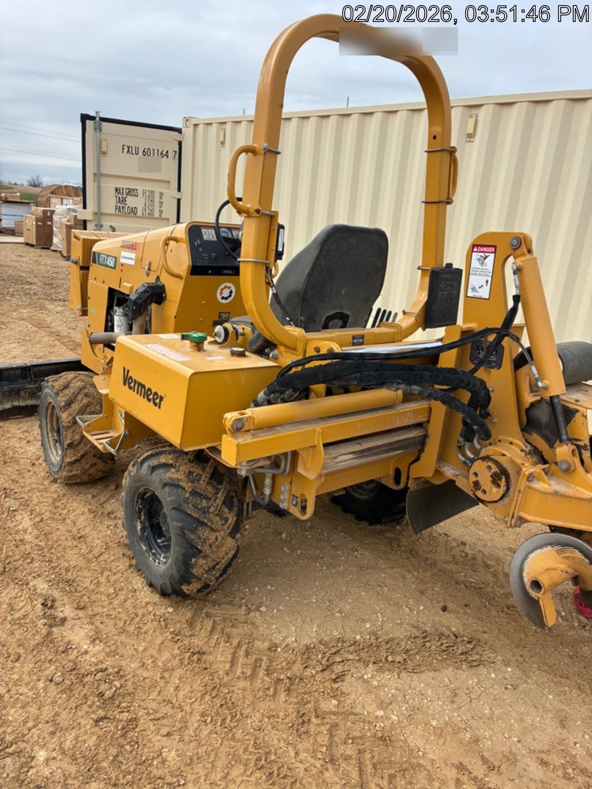 2023 VERMEER RTX450