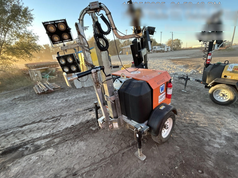 2024 Wanco WLTT-4MM4K Diesel, Deep Sea Controller, Shore Power Plug, Auto Start, (4) 350W LED Floodlights, 4kW Generator, 60 Gal Fuel Tank, 2" Ball, T3