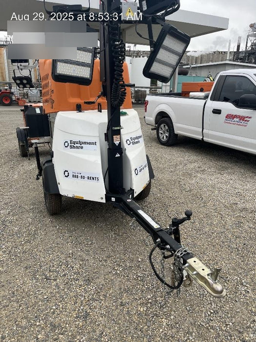 2023 Generac MLT2 Diesel, Flex Switch 120V Input, Powerzone Controller, (4) 320W LED Lights, 4kW Generator, 39.9 Gal Fuel Tank, 2" Ball, T3