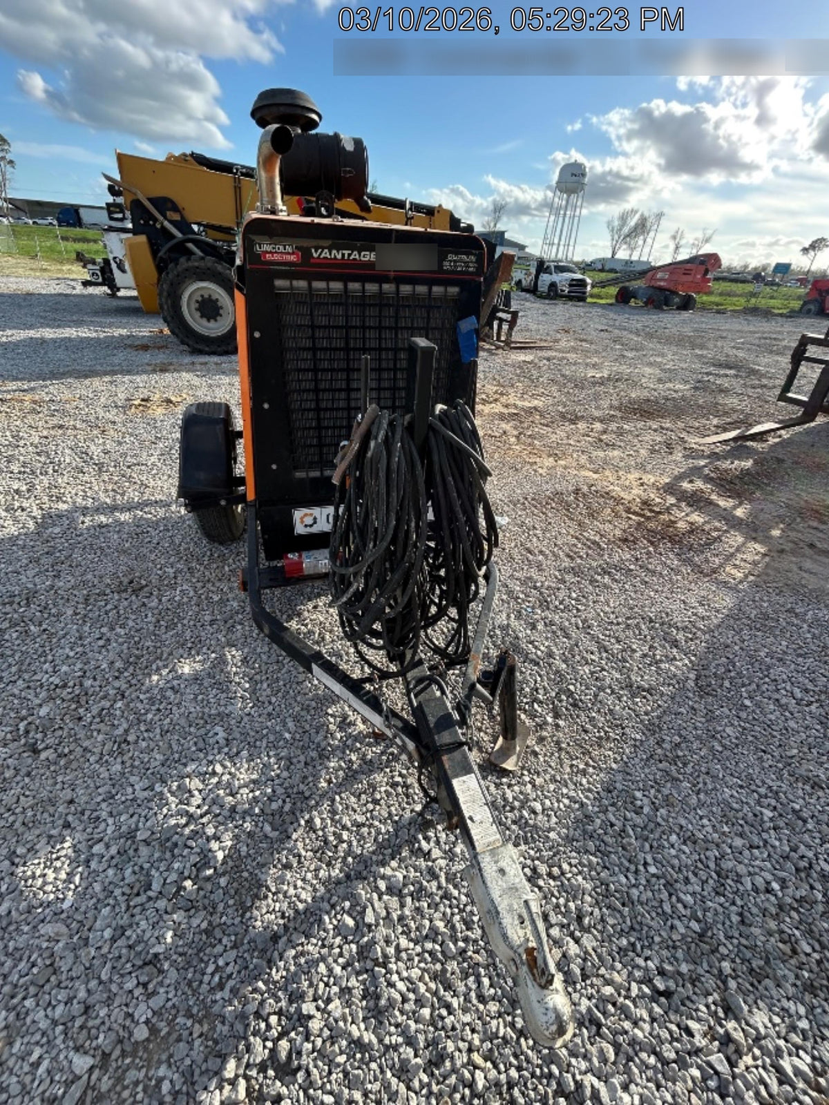 2022 Lincoln Electric Vantage 549X Crosslink Technology, Trailer Mounted, ES Decals, T3