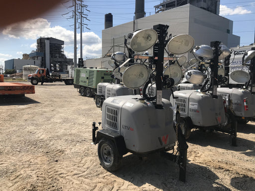 2019 Wacker Neuson LTV6L-MH Mobile Light Tower w/Fuel Level Sensor Installed